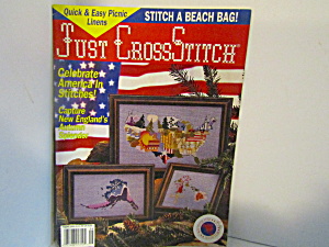 Vintage Magazine Just Cross Stitch August 1992