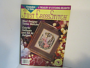 Vintage Magazine Just Cross Stitch April 1993