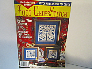 Vintage Magazine Just Cross Stitch April 1992