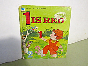 Whitman Tell-a- Tale Book-1 Is Red