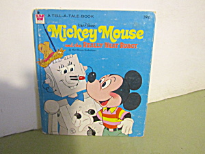 Tell-a-tale Book Mickey And The Really Neat Robot