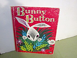 A Whitman Tell-a-tale Book Bunny Button