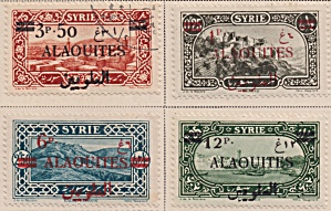 Alaouites Sc#38-41 (1926)