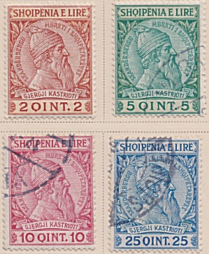 Albania Sc#35-38 (1913)