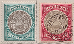 Antigua Sc#21-22 (1903)