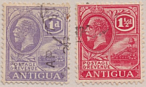 Antigua Sc#44, 46 (1922-1926)