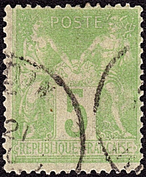 France Sc#105 (1998-1900)