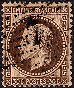 France Sc#34a (1867)