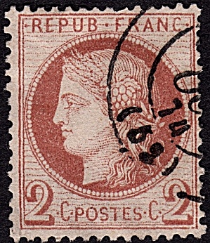 France Sc#51 (1870)