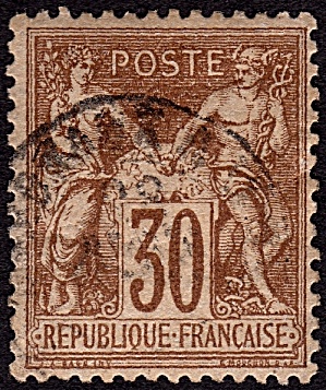 France Sc#73 (1876-1878)