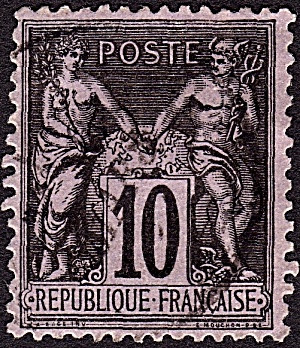 France Sc#91a (1877-1880)