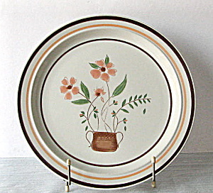 Countryside Stoneware Vintage Set Of 2 Dinner Plates