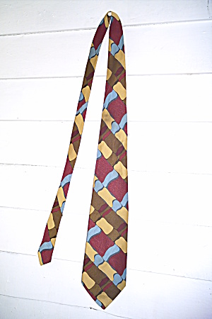 Eugene Jacobs Vintage Mens Tie-suave And Svelte