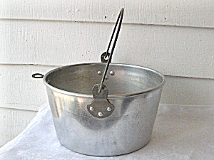 Buckeye Pot 1940s Aluminum With Handle
