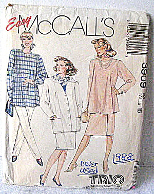 1988 Vintage Maternity(Jacket/top/skirt /pants)pattern