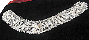 Lace Collar Vintage 1920s-1930s Irish Crochet