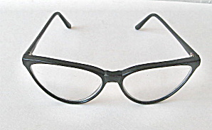 Cat-eye Glasses Black Frames 1950 Ladies Stock Inventory