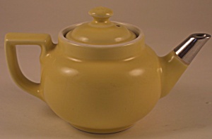 Small Yellow Hall Boston Tea Pot