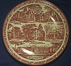 Vernon Kilns Oregon State College Souvenir Plate