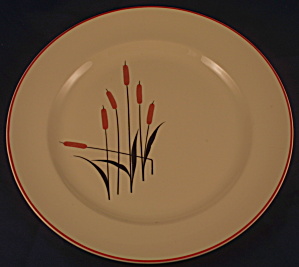 Cattail Camwood Luncheon Plate