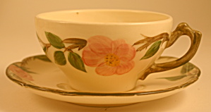 Franciscan Desert Rose Cup And Saucer