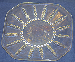 Federal Glass Columbia Bread And Butter Plate