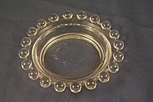 Imperial Glass Clear Candlewick Ash Tray.