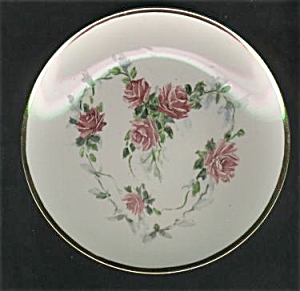 Hp Heart Of Roses 1890 Design Porcelainplate