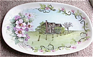 Handpainted Hutschenreuther Porcelain Tray