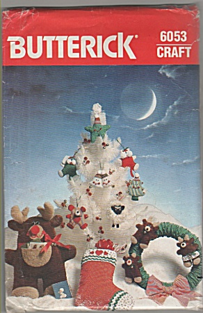 Butterick - Christmas - Crafts - 6053 - Oop