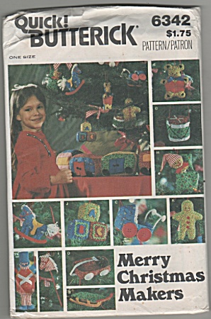 Vintage - Merry Christmas Makers - Oop - 1970's?