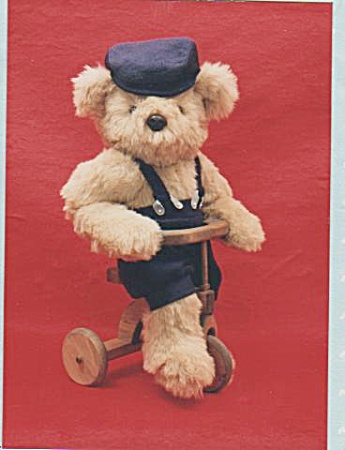Vintage - 19 Inch Teddy Bear - Chad - Suit - Uncut