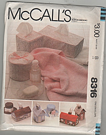 Mccall's - Sz: One Envelope - Tissue Covers - 83