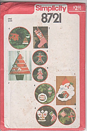 Vintage - Various - Christmas Ornaments - Oop