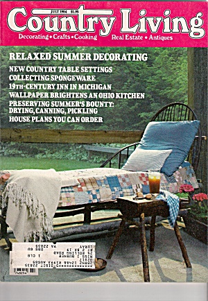 Country Living Magazine- July 1984