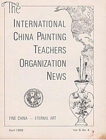 Vintage - April - 1968 - Oop - China Painting