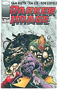 Darker Image - Image Comics - # L March 1993 With Card