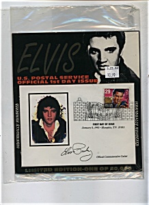 Elvis Official First Day Stamp Issue