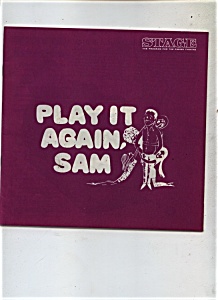 Play It Again, Sam Theatre Program Vintage