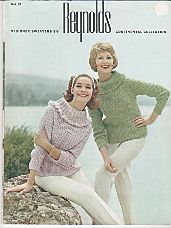 1960s Designer Sweaters By Reynolds Oop Book