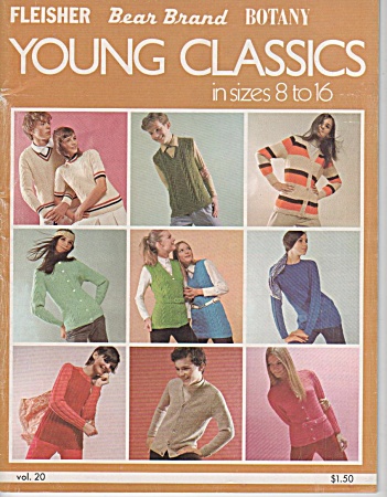Young Classics In Sizes 8 To 16 (Knitted Sweaters)
