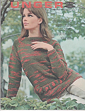 Vintage Unger 1964 Knitting Handbook Oop Xiv