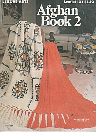 Leisure Arts - Afghan Book 2 - Knit & Crochet Booklet
