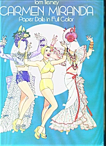 Carmen Miranda Paper Dolls Book 1982