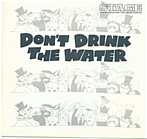 Fisher Stage Progra M - Don't Drink The Water - 1969