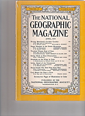 The National Geographic Magazine - April 1954