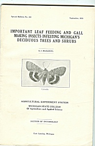 Leaf Feeding Bulletin No. 243- September 1933