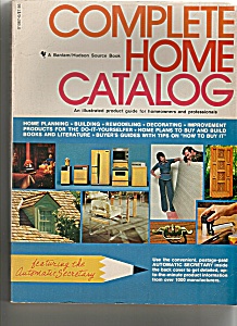 Complete Home Catalog - Copyright 1977