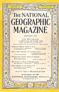 The National Geogcraqphic Magazine- January 1954
