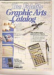 The Fidelity Graph9ic Arts Catalog - Spring 1989